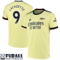 Fussball Trikots Arsenal Auswärtstrikot Herren 21 22 # Lacazette 9