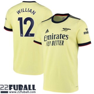 Fussball Trikots Arsenal Auswärtstrikot Herren 21 22 # Willian 12