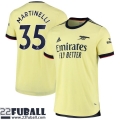 Fussball Trikots Arsenal Auswärtstrikot Herren 21 22 # Martinelli 35