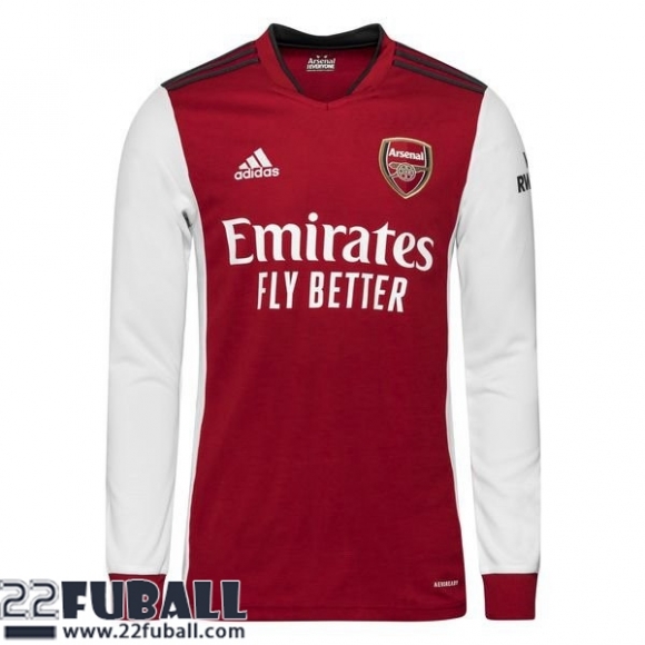 Fussball Trikots Arsenal Heimtrikot Langarm Herren 21 22