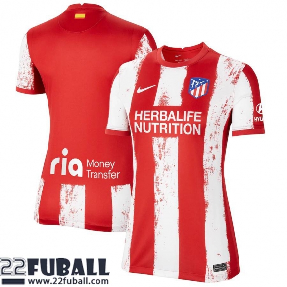 Fussball Trikots Atletico Madrid Heimtrikot Damen 21 22