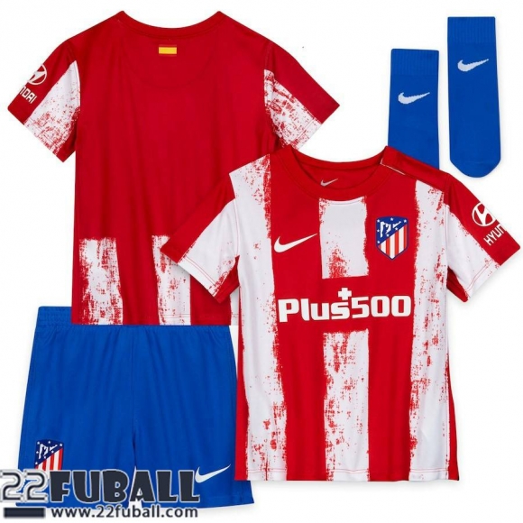 Fussball Trikots Atletico Madrid Heimtrikot Kinder 21 22