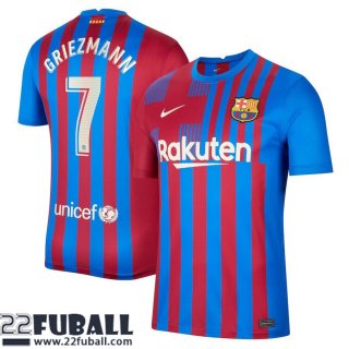 Fussball Trikots Barcelona Heimtrikot Herren 21 22 # Griezmann 7