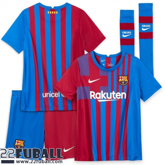 Fussball Trikots Barcelona Heimtrikot Kinder 21 22