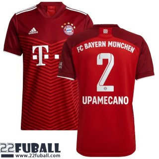 Fussball Trikots Bayern Munchen Heimtrikot Herren 21 22 # Dayot Upamecano 2