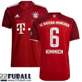 Fussball Trikots Bayern Munchen Heimtrikot Herren 21 22 # Joshua Kimmich 6