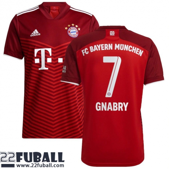 Fussball Trikots Bayern Munchen Heimtrikot Herren 21 22 # Serge Gnabry 7