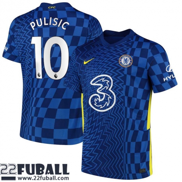 Fussball Trikots Chelsea Heimtrikot Herren 21 22 # Pulisic 10