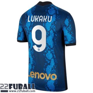Fussball Trikots Inter Mailand Heimtrikot Herren 21 22 # Lukaku 9