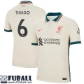 Fussball Trikots Liverpool Auswärtstrikot Herren 21 22 # Thiago 6