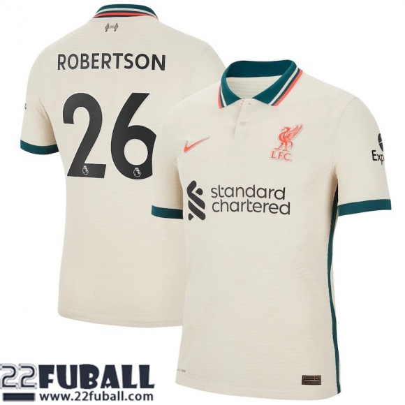 Fussball Trikots Liverpool Auswärtstrikot Herren 21 22 # Robertson 26