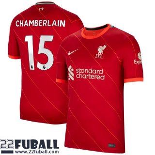 Fussball Trikots Liverpool Heimtrikot Herren 21 22 # Chamberlain 15