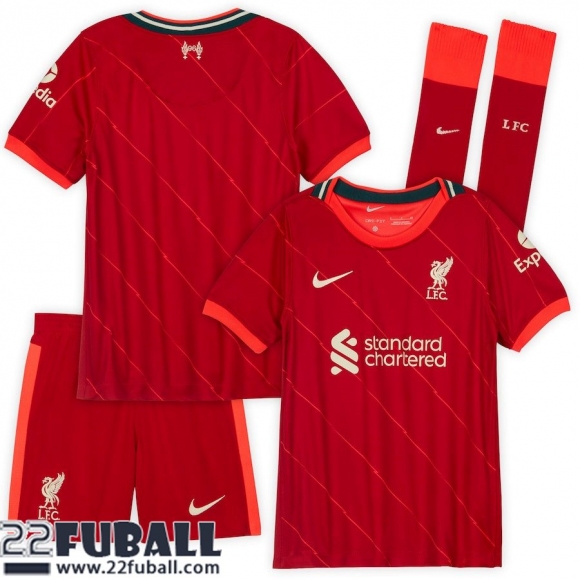 Fussball Trikots Liverpool Heimtrikot Kinder 21 22