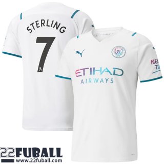 Fussball Trikots Manchester City Auswärtstrikot Herren 21 22 # Sterling 7