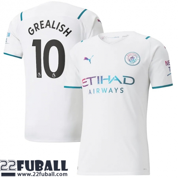 Fussball Trikots Manchester City Auswärtstrikot Herren 21 22 # Grealish 10