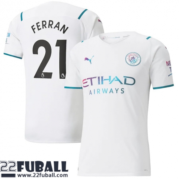 Fussball Trikots Manchester City Auswärtstrikot Herren 21 22 # Ferran 21