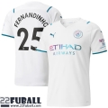 Fussball Trikots Manchester City Auswärtstrikot Herren 21 22 # Fernandinho 25