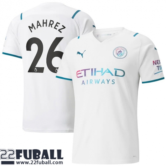 Fussball Trikots Manchester City Auswärtstrikot Herren 21 22 # Mahrez 26