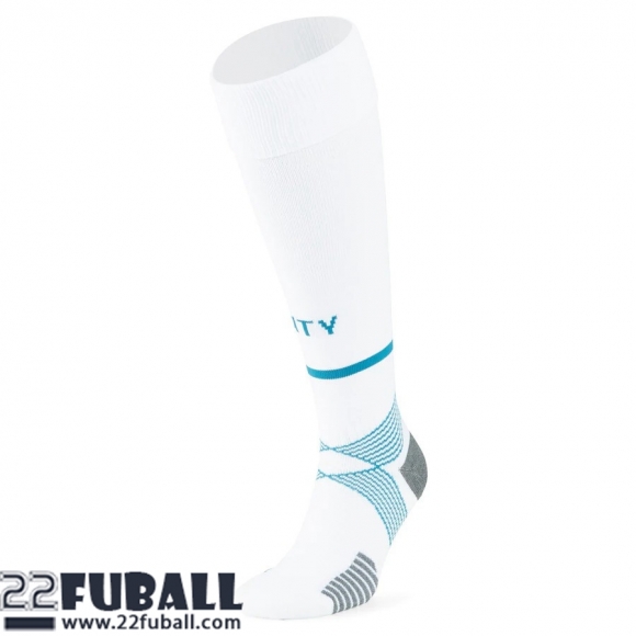 Fussball Socken Manchester City Auswärtstrikot Herren 21 22