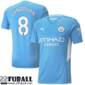 Fussball Trikots Manchester City Heimtrikot Herren 21 22 # Gündogan 8