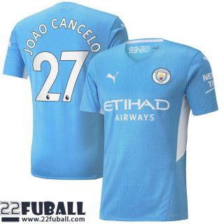 Fussball Trikots Manchester City Heimtrikot Herren 21 22 # João Cancelo 27