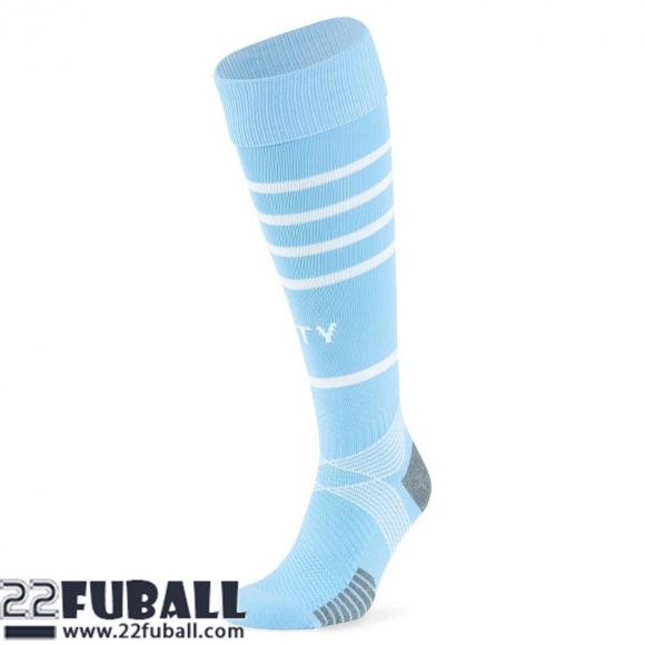 Fussball Socken Manchester City Heimtrikot Herren 21 22