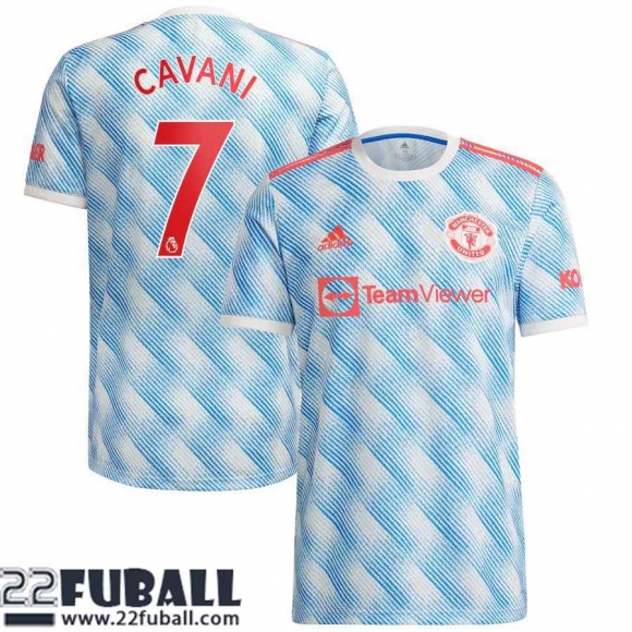 Fussball Trikots Manchester United Auswärtstrikot Herren 21 22 # Cavani 7