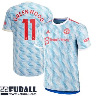 Fussball Trikots Manchester United Auswärtstrikot Herren 21 22 # Greenwood 11