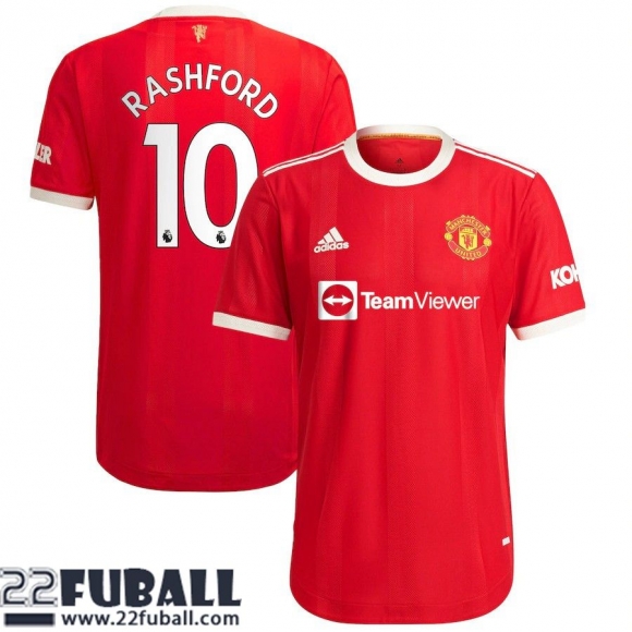 Fussball Trikots Manchester United Heimtrikot Herren 21 22 # Rashford 10