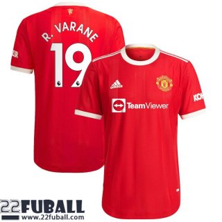 Fussball Trikots Manchester United Heimtrikot Herren 21 22 # R. Varane 19