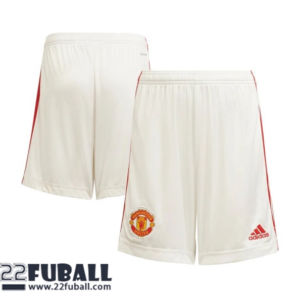 Fussball Shorts Manchester United Heimtrikot Herren 21 22 DK38