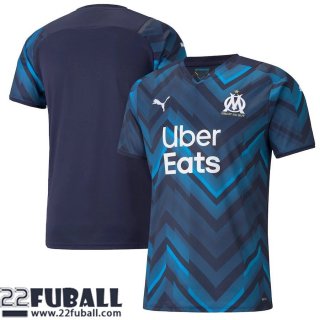 Fussball Trikots Olympique Marseille Auswärtstrikot Herren 21 22