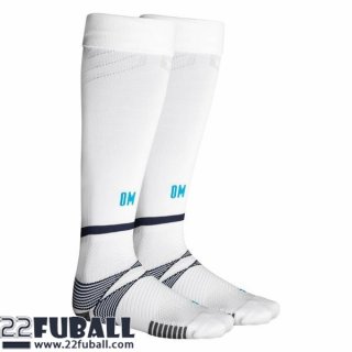 Fussball Socken Olympique Marseille Heimtrikot Herren 21 22