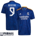 Fussball Trikots Real Madrid Auswärtstrikot Herren 21 22 # Benzema 9