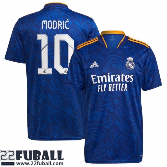 Fussball Trikots Real Madrid Auswärtstrikot Herren 21 22 # Modric 10