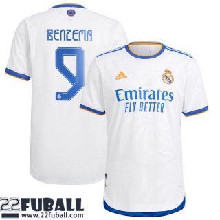 Fussball Trikots Real Madrid Heimtrikot Herren 21 22 # Benzema 9