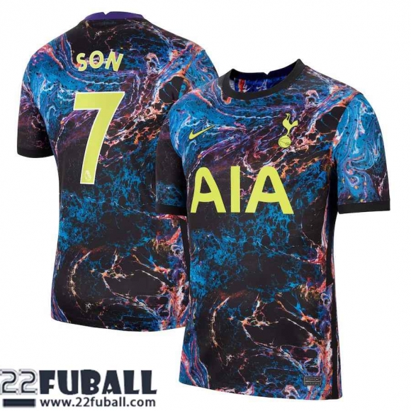 Fussball Trikots Tottenham Hotspur Auswärtstrikot Herren 21 22 # Son 7