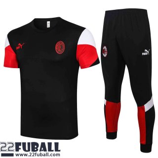 T-shirt AC Mailand Schwarz Herren 21 22 PL119