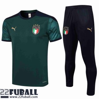 T-shirt Italien Dunkelgrün Herren 21 22 PL124