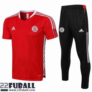 T-shirt Bayern Munchen rot Herren 21 22 PL131