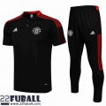 Poloshirts Manchester United Schwarz Herren 21 22 PL148