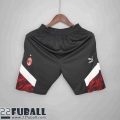 Fussball Shorts AC Mailand Schwarz Herren 21 22 DK22