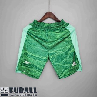 Fussball Shorts Arsenal Grün Herren 21 22 DK25