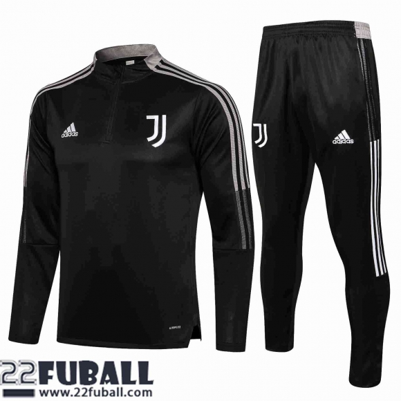 Trainingsanzug Juventus Dunkelgrau Herren 21 22 TG100