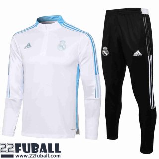 Trainingsanzug Real Madrid Weiß Herren 21 22 TG103