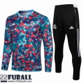 Trainingsanzug Real Madrid Blau Rot Herren 21 22 TG108