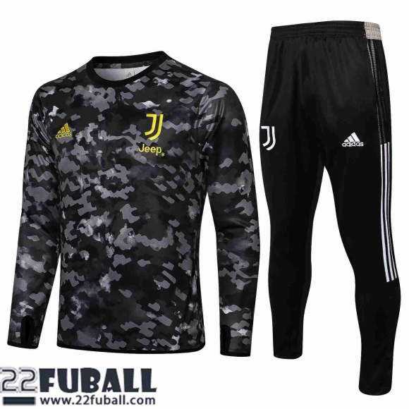 Trainingsanzug Juventus dunkelgrau Herren 21 22 TG110