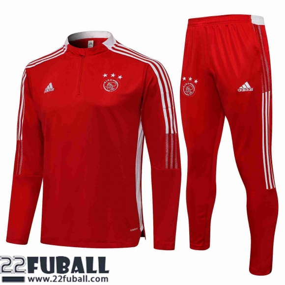 Trainingsanzug AFC AJAX rot Herren 21 22 TG113