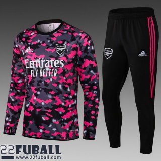 Trainingsanzug Arsenal Rosa grau Herren 21 22 TG40