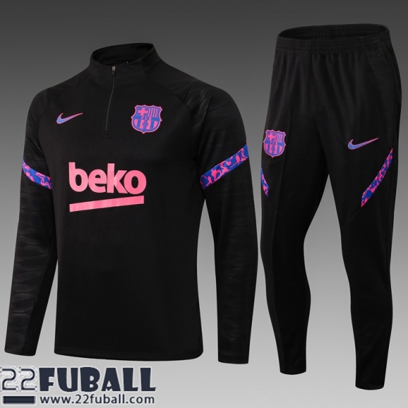 Trainingsanzug Barcelona Schwarz Herren 21 22 TG46